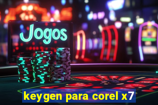 keygen para corel x7